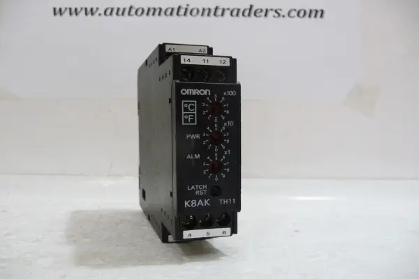 Temperature Monitoring Relay, K8AK-TH11S, Omron